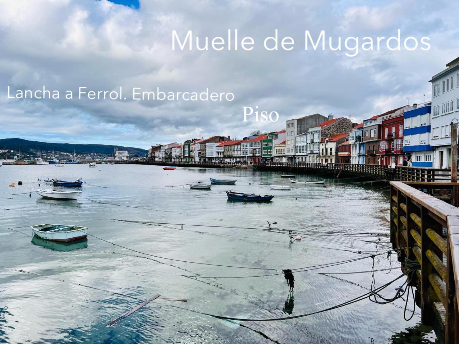 Mugardos Piso En El Puerto 아파트 외부 사진